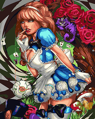 Portrait Paint By Numbers Kits UK GX29074