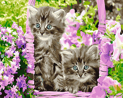 Flower Paint By Numbers Kits UK GX29109