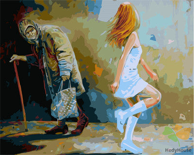 Portrait Paint By Numbers Kits UK GX29184