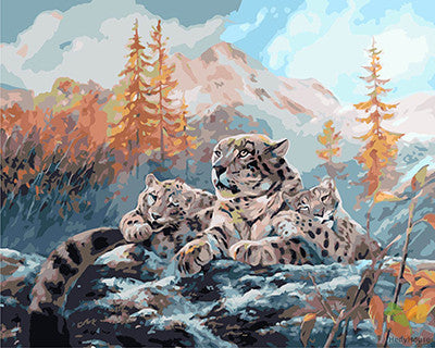 Animal Paint By Numbers Kits UK GX29194