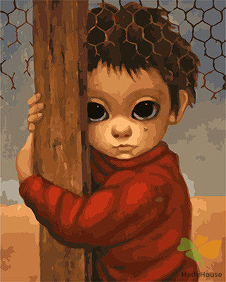 Portrait Paint By Numbers Kits UK GX29238