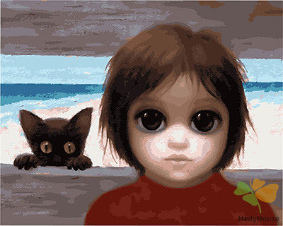 Portrait Paint By Numbers Kits UK GX29273