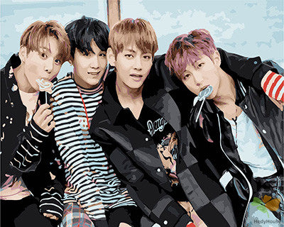 Portrait Paint By Numbers Kits UK GX29282