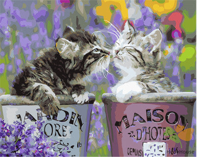 Cat & Dog Paint By Numbers Kits UK GX29359