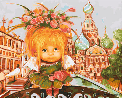 Portrait Paint By Numbers Kits UK GX29361