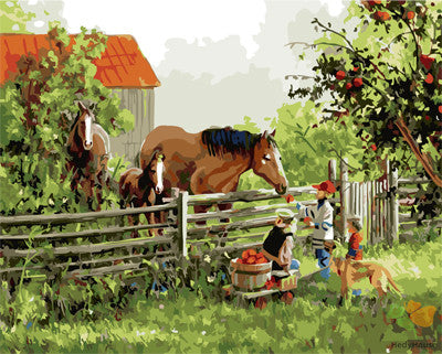 Animal Paint By Numbers Kits UK GX29362