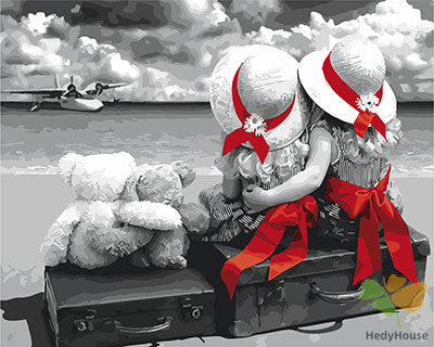 Portrait Paint By Numbers Kits UK GX29393