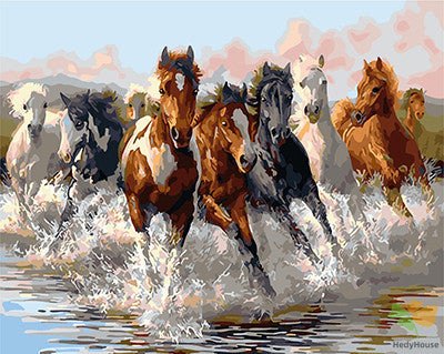 Animal Paint By Numbers Kits UK GX29407