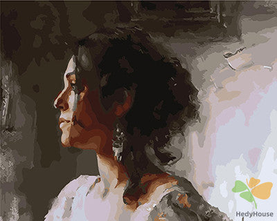 Portrait Paint By Numbers Kits UK GX29411