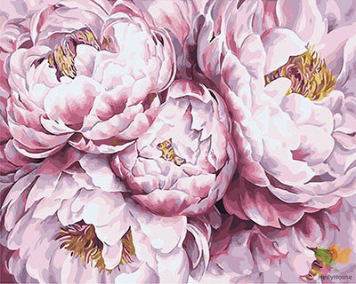 Flower Paint By Numbers Kits UK GX29483