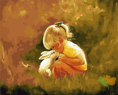 Portrait Paint By Numbers Kits UK GX29492