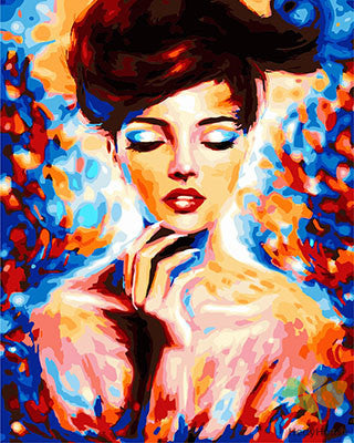 Portrait Paint By Numbers Kits UK GX29504