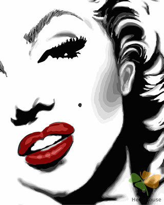 Portrait Paint By Numbers Kits UK GX29507