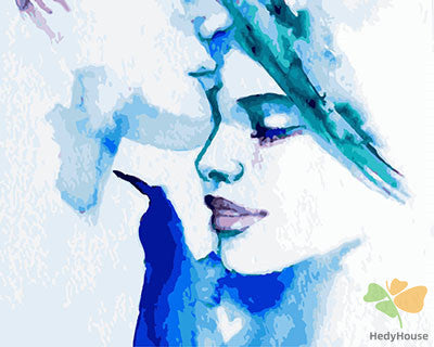 Portrait Paint By Numbers Kits UK GX29508