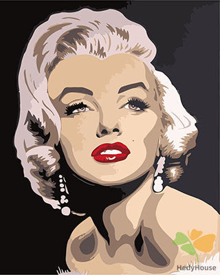 Portrait Paint By Numbers Kits UK GX29515