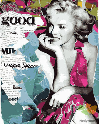 Portrait Paint By Numbers Kits UK GX29533