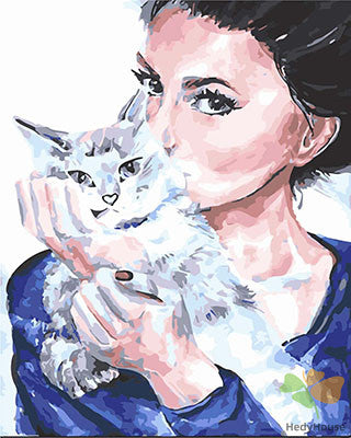 Portrait Paint By Numbers Kits UK GX29605