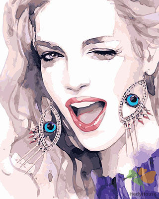 Portrait Paint By Numbers Kits UK GX29612