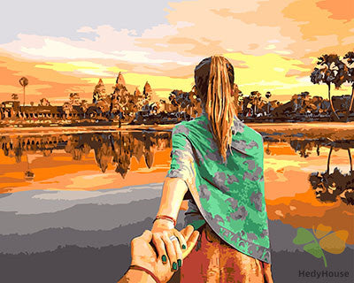 Portrait Paint By Numbers Kits UK GX29613