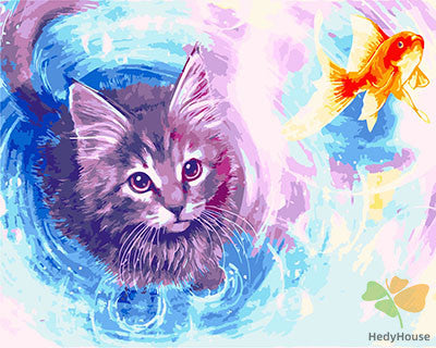 Cat & Dog Paint By Numbers Kits UK GX29640