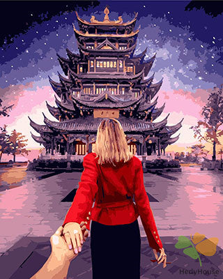 Portrait Paint By Numbers Kits UK GX29672