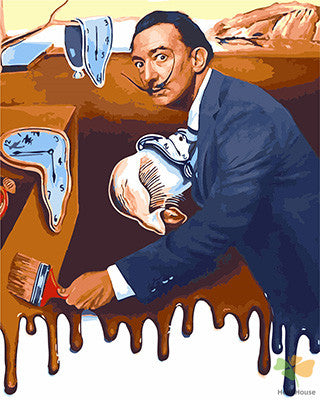 Portrait Paint By Numbers Kits UK GX29678