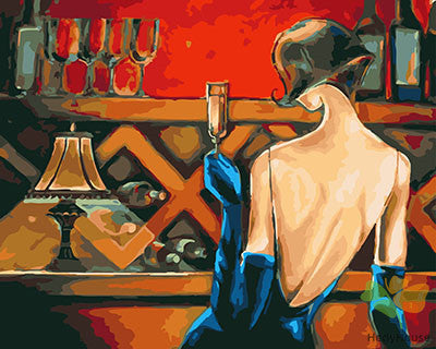 Portrait Paint By Numbers Kits UK GX29717