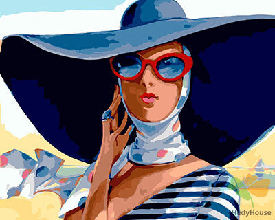 Portrait Paint By Numbers Kits UK GX29721