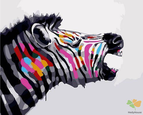 Animal Paint By Numbers Kits UK GX985