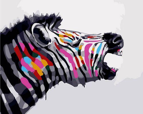 Animal Paint By Numbers Kits UK For Adult GX985