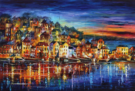 Landscape Paint By Numbers Kits UK For Adult HQD1230