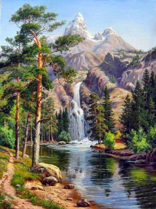 Natural Paint By Numbers Kits UK For Adult HQD1299