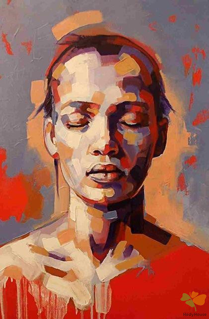 Portrait Paint By Numbers Kits UK OTP3412