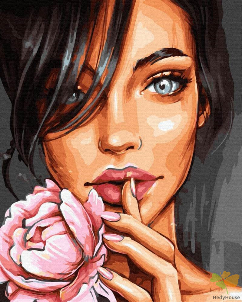 Portrait Paint By Numbers Kits UK OTP3417