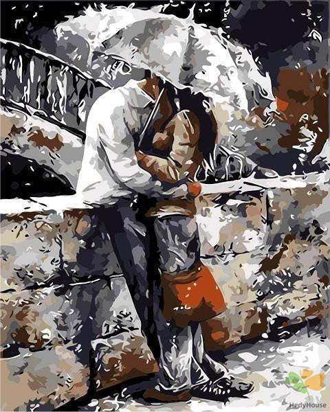 Portrait Paint By Numbers Kits UK OTP3434