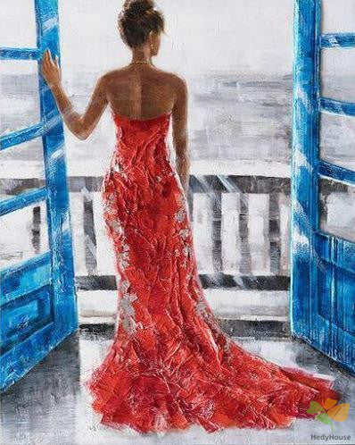 Portrait Paint By Numbers Kits UK OTP3441