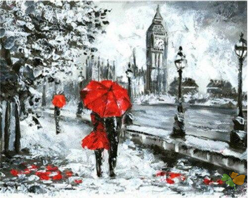 City Paint By Numbers Kits UK OTP3473