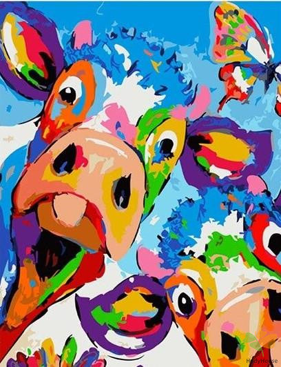 Colorful Paint By Numbers Kits UK OTP3507