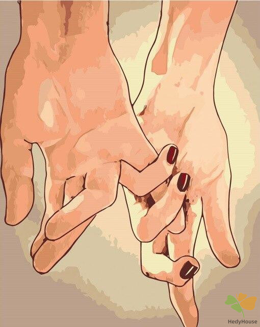 Love Paint By Numbers Kits UK OTP3526