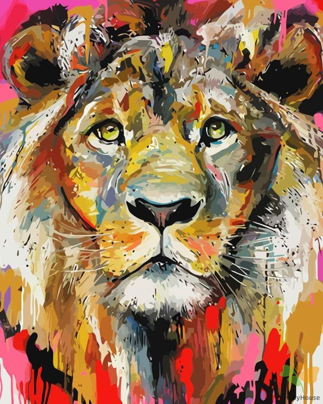 Animal Paint By Numbers Kits UK OTP3553