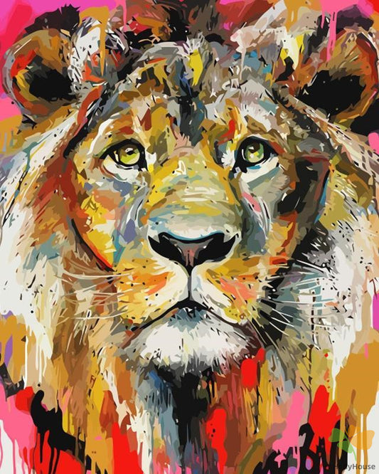 Animal Paint By Numbers Kits UK OTP3553