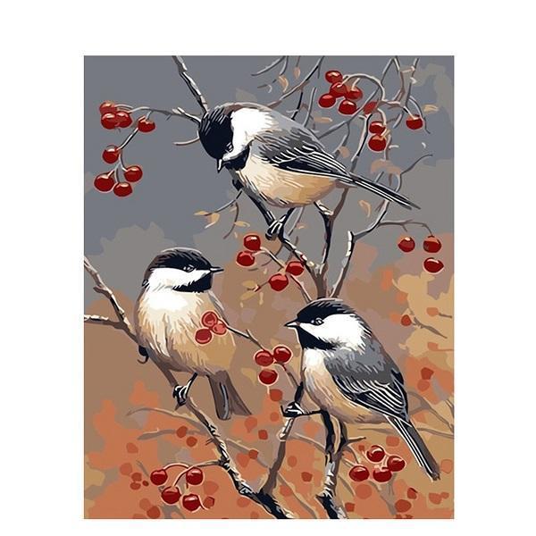 Bird Paint By Numbers Kits UK For Adult PH9288