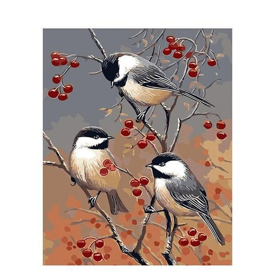 Bird Paint By Numbers Kits UK For Adult PH9288