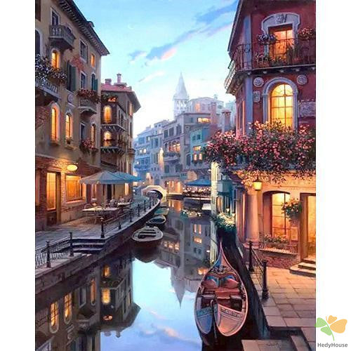 City Paint By Numbers Kits UK PH9448