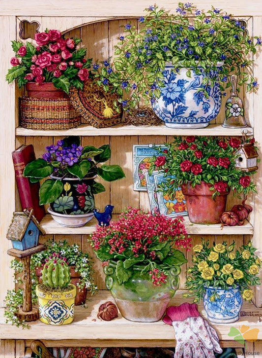 Flower Paint By Numbers Kits UK RA3166