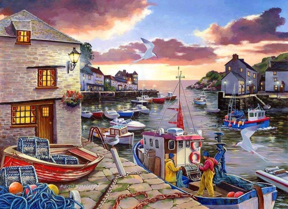 Landscape Paint By Numbers Kits UK For Adult RA3461