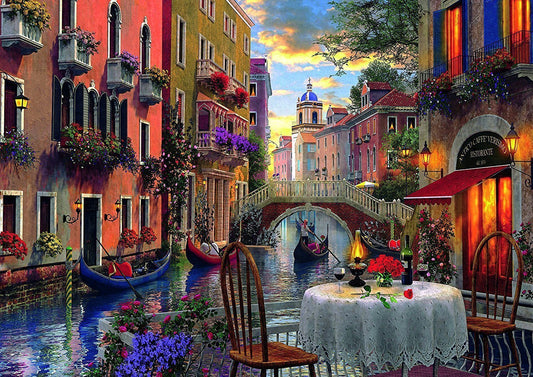 Landscape Paint By Numbers Kits UK For Adult RSB8146