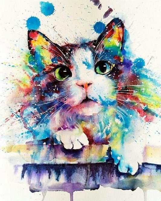 Cat & Dog Paint By Numbers Kits UK For Kids RSB8196