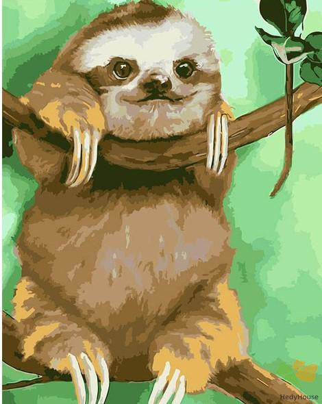 Animal Paint By Numbers Kits UK SLA9621