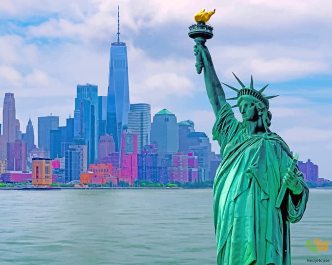 City Paint By Numbers Kits UK SOL3764